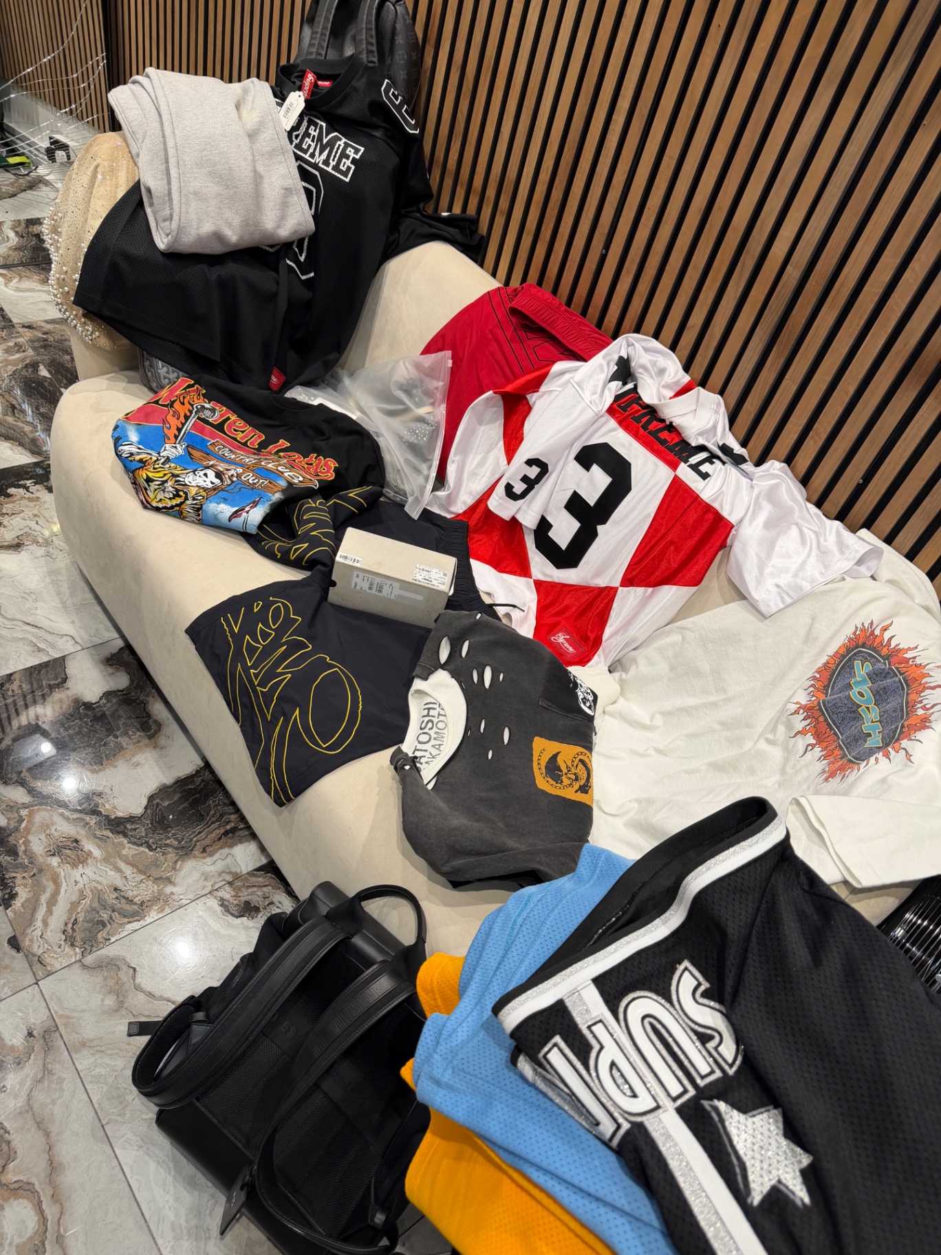 Supreme and archival pieces