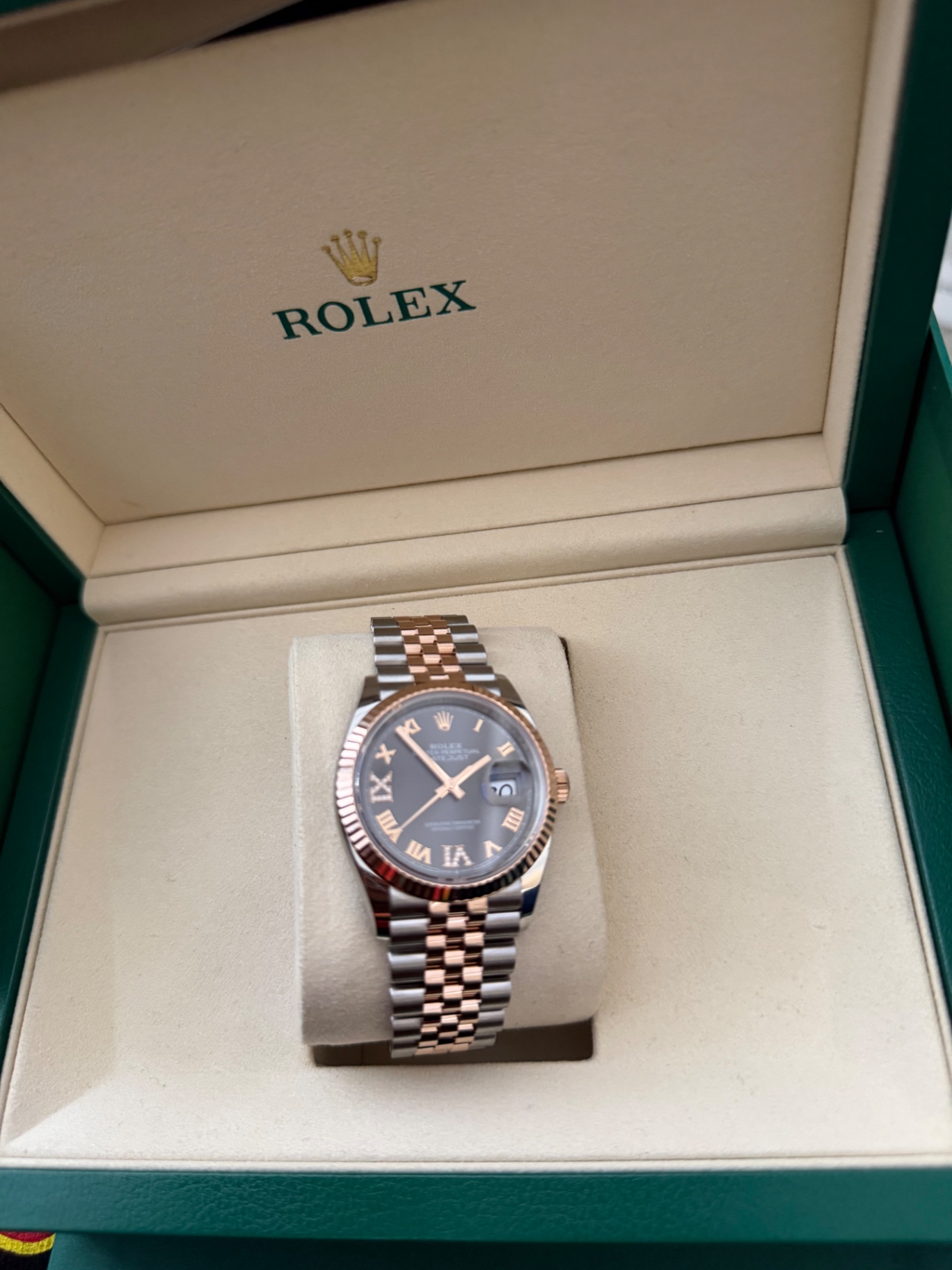 Rolex Datejust two-tone, sourced